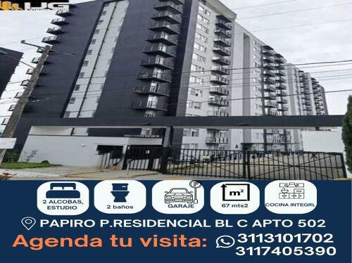 Conjunto residencial Papiro torre C apto 502
