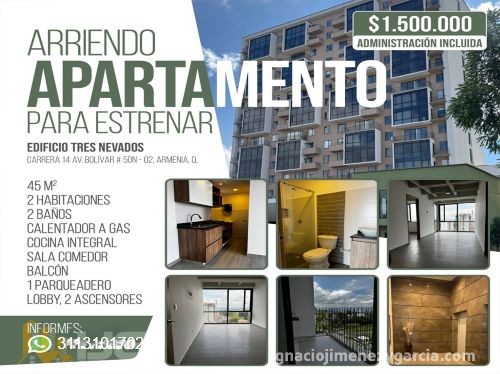 TRES NEVADOS APARTAMENTO 1206 TORRE A