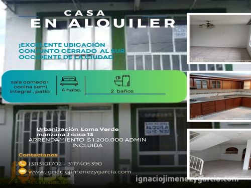 Urbanizacion Loma verde manzana J casa 13